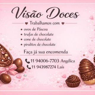 cartão de visitas rosa